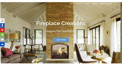 Desktop Screenshot of fireplacecreationsbybmc.com