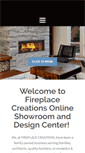 Mobile Screenshot of fireplacecreationsbybmc.com